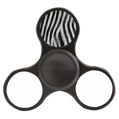 Zebra Texture, Zebra Wool, White Black Background Finger Spinner by kyorashop23