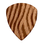 Zebra Texture, Zebra Wool, White Black Background Wood Guitar Pick (Set of 10) Front