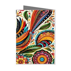 Madhubani Art A Mini Greeting Cards (pkg Of 8)