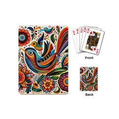 Madhubani Art A Playing Cards Single Design (mini)