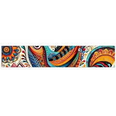 Madhubani Art A Large Premium Plush Fleece Scarf 