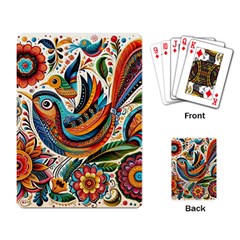 Madhubani Art A Playing Cards Single Design (rectangle)