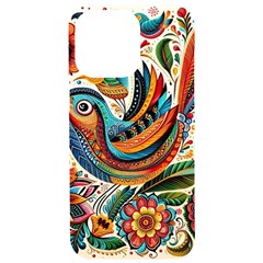 Madhubani Art A Iphone 15 Pro Max Black Uv Print Pc Hardshell Case