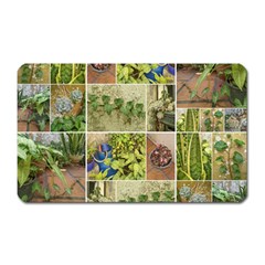 Garden Sanctuary Photo Collage Print Magnet (rectangular)