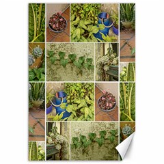 Garden Sanctuary Photo Collage Print Canvas 20  X 30  by dflcprintsclothing