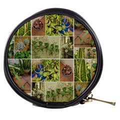 Garden Sanctuary Photo Collage Print Mini Makeup Bag