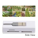 Garden Sanctuary Photo Collage Print Memory Card Reader (Stick) Front