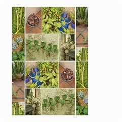 Garden Sanctuary Photo Collage Print Small Garden Flag (two Sides) by dflcprintsclothing