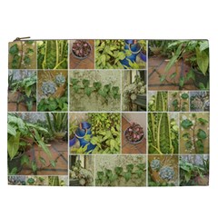 Garden Sanctuary Photo Collage Print Cosmetic Bag (xxl) by dflcprintsclothing