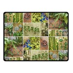 Garden Sanctuary Photo Collage Print Two Sides Fleece Blanket (Small) 45 x34  Blanket Front