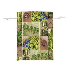 Garden Sanctuary Photo Collage Print Lightweight Drawstring Pouch (m) by dflcprintsclothing