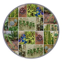 Garden Sanctuary Photo Collage Print Wireless Fast Charger(white) by dflcprintsclothing