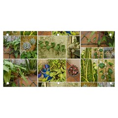 Garden Sanctuary Photo Collage Print Banner And Sign 6  X 3  by dflcprintsclothing