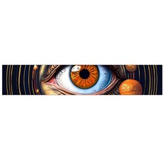 Eye Of The Universe (ai) Large Premium Plush Fleece Scarf  by dflcprintsclothing