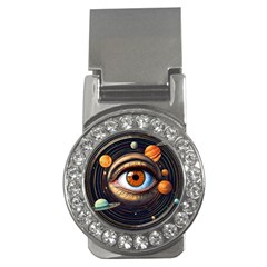 Eye Of The Universe (ai) Money Clips (cz)  by dflcprintsclothing