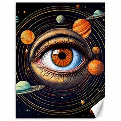 Eye Of The Universe (ai) Canvas 12  X 16  by dflcprintsclothing