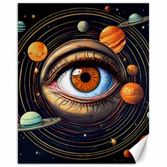 Eye Of The Universe (ai) Canvas 16  X 20  by dflcprintsclothing