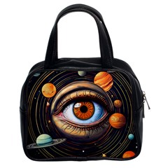 Eye Of The Universe (ai) Classic Handbag (two Sides) by dflcprintsclothing