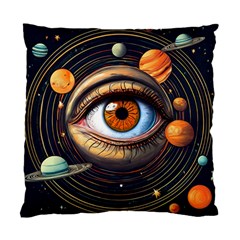 Eye Of The Universe (ai) Standard Cushion Case (two Sides) by dflcprintsclothing