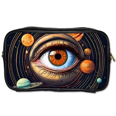 Eye Of The Universe (ai) Toiletries Bag (one Side) by dflcprintsclothing