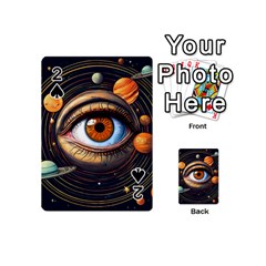 Eye Of The Universe (ai) Playing Cards 54 Designs (mini) by dflcprintsclothing