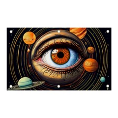 Eye Of The Universe (ai) Banner And Sign 5  X 3  by dflcprintsclothing