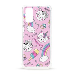 Beautiful Cute Animals Pattern Pink Samsung Galaxy S20 6 2 Inch Tpu Uv Case by Grandong