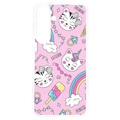 Beautiful Cute Animals Pattern Pink Samsung Galaxy S24 6 2 Inch Tpu Uv Case by Grandong