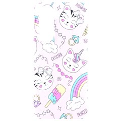 Beautiful Cute Animals Pattern Pink Samsung Galaxy S24 Plus 6 7 Inch Black Tpu Uv Case by Grandong