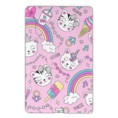 Beautiful Cute Animals Pattern Pink Name Card Style Usb Flash Drive