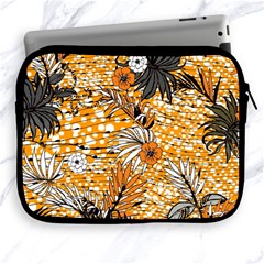 Leaf Yellow Point Flower White Apple Ipad 2/3/4 Zipper Cases by Grandong