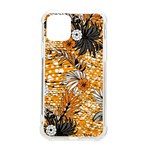 Leaf Yellow Point Flower White iPhone 11 Pro 5.8 Inch TPU UV Print Case Front