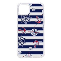 Seamless Marine Pattern Iphone 14 Plus Tpu Uv Print Case by Ket1n9