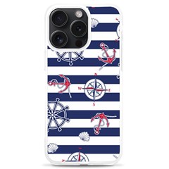 Seamless Marine Pattern Iphone 15 Pro Max Tpu Uv Print Case by Ket1n9