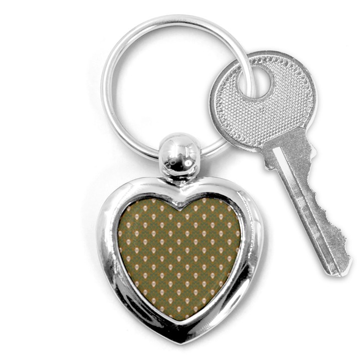 Camping Is Fun! Key Chain (Heart)