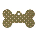 Camping Is Fun! Dog Tag Bone (Two Sides) Front