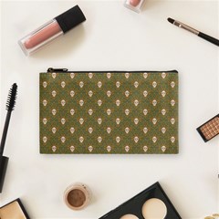 Camping Is Fun! Cosmetic Bag (small) by GeekLover