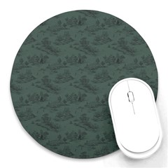 Hide And Seek Champ Round Mousepad by GeekLover