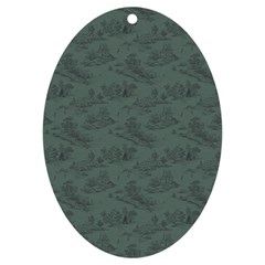 Hide And Seek Champ Uv Print Acrylic Ornament Oval by GeekLover