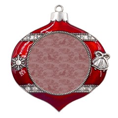 Kaiju Metal Snowflake And Bell Red Ornament by GeekLover