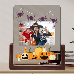 Personalized Photo Pumpkin Acrylic UV Print 6  Tabletop Frame - Acrylic UV Print 6  Tabletop Frame (U-Shape)