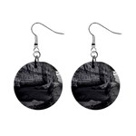 Timeless Shores, Las grutas beach, Rio negro, Argentina Mini Button Earrings Front