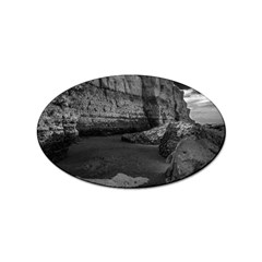 Timeless Shores, Las Grutas Beach, Rio Negro, Argentina Sticker Oval (10 Pack) by dflcprintsclothing