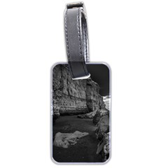 Timeless Shores, Las Grutas Beach, Rio Negro, Argentina Luggage Tag (two Sides) by dflcprintsclothing