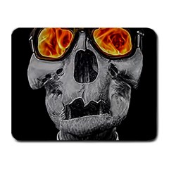 Gothic Elegance, Ironic Dark Art (ai) Small Mousepad by dflcprintsclothing