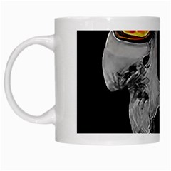 Gothic Elegance, Ironic Dark Art (ai) White Mug by dflcprintsclothing