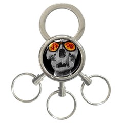 Gothic Elegance, Ironic Dark Art (ai) 3-ring Key Chain by dflcprintsclothing