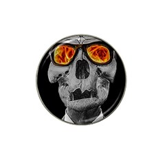 Gothic Elegance, Ironic Dark Art (ai) Hat Clip Ball Marker (4 Pack) by dflcprintsclothing