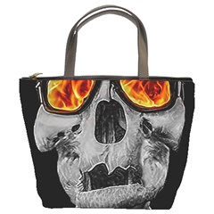 Gothic Elegance, Ironic Dark Art (ai) Bucket Bag by dflcprintsclothing