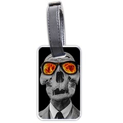 Gothic Elegance, Ironic Dark Art (ai) Luggage Tag (one Side) by dflcprintsclothing